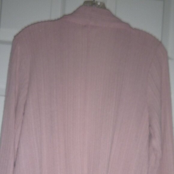 Women’s Pink color, open front cardigan - Picture 3 of 6
